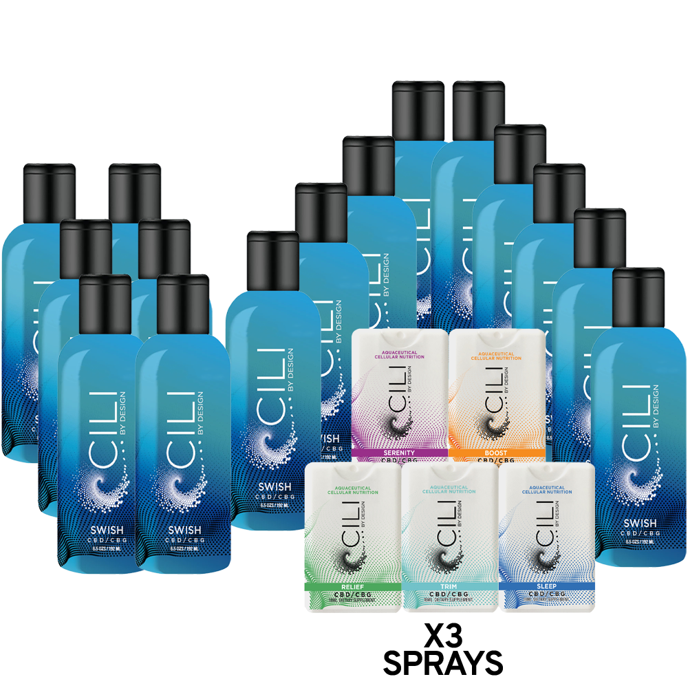  Cili Pro Pack Swish CBD mit Quickshot Sprays